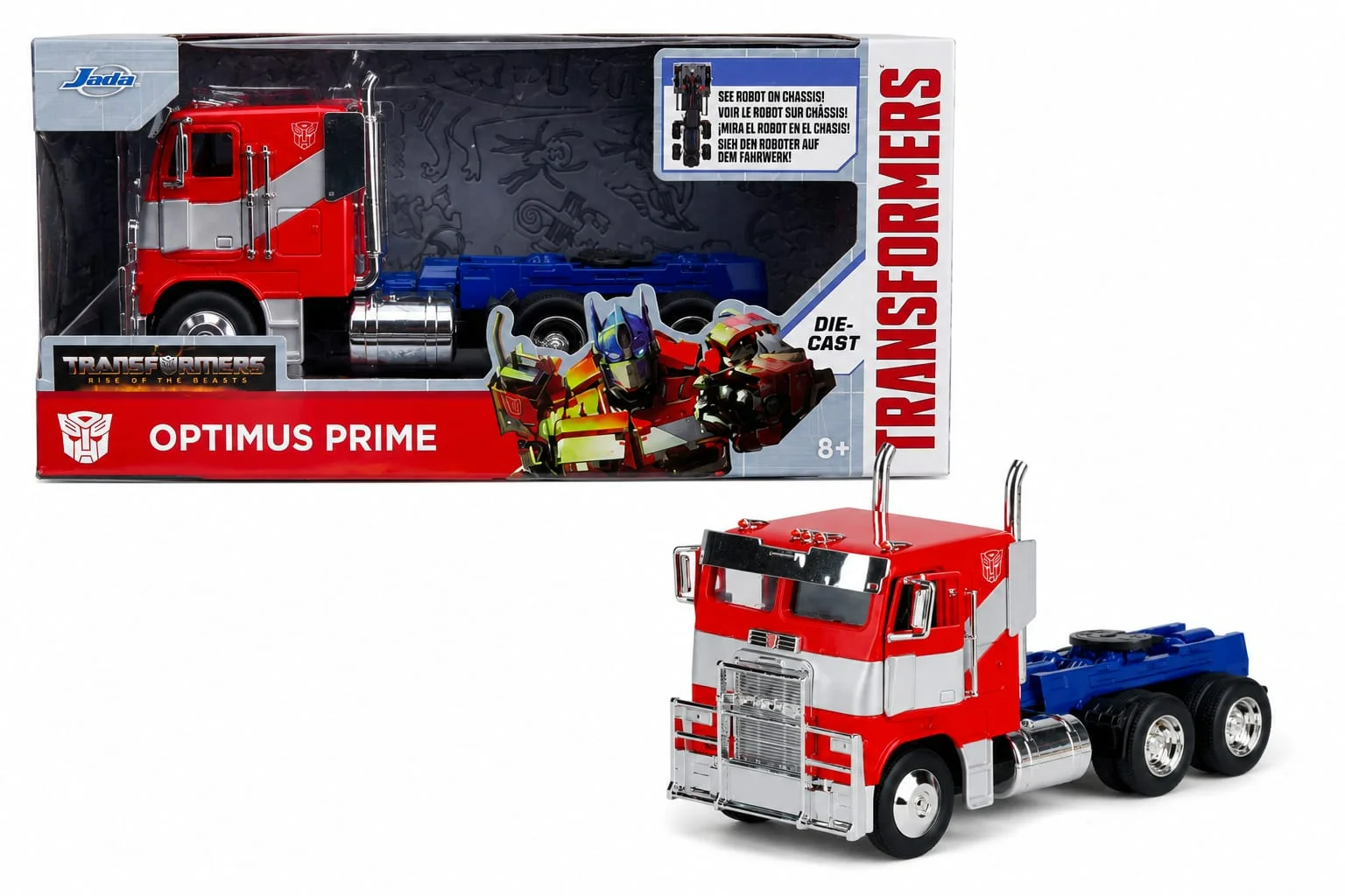 Jada Transformers: Optimus Prime G1 Truck 1/32 Scale Diecast Model