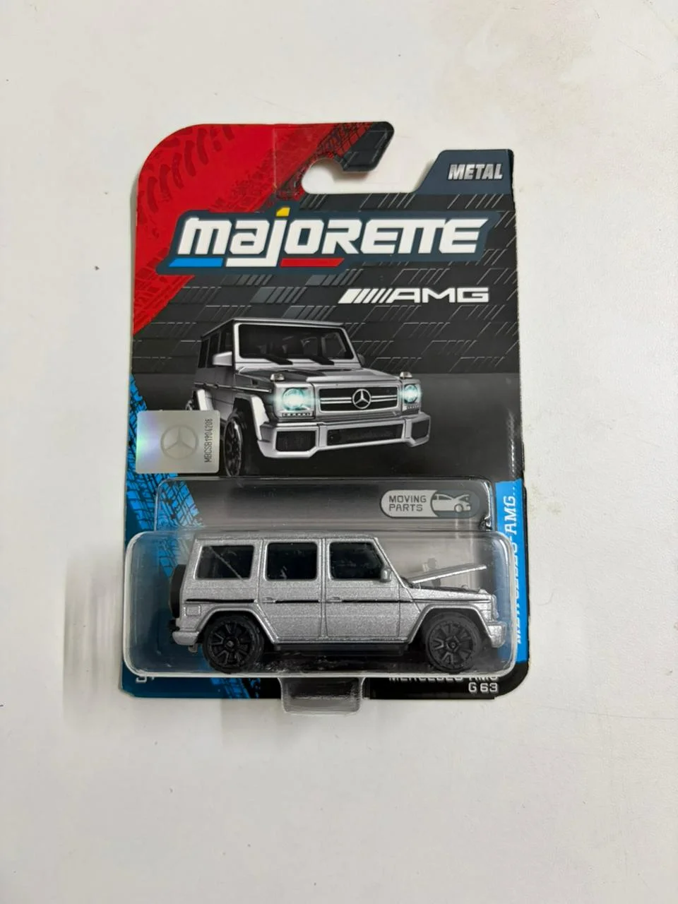 Mercedes-AMG G 63 (Silver) - Majorette 1/64 Scale Diecast Model
