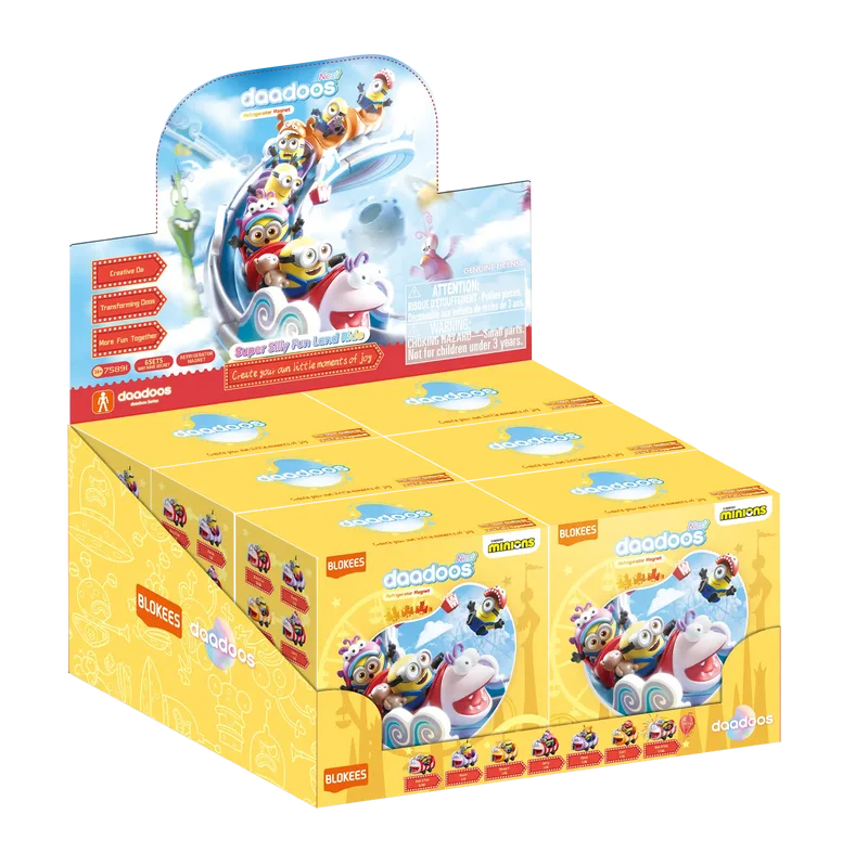 Blokees Blokees Minions daadoos Nest Series 01 - Super Silly Fun Land Ride Na Scale Diecast Model