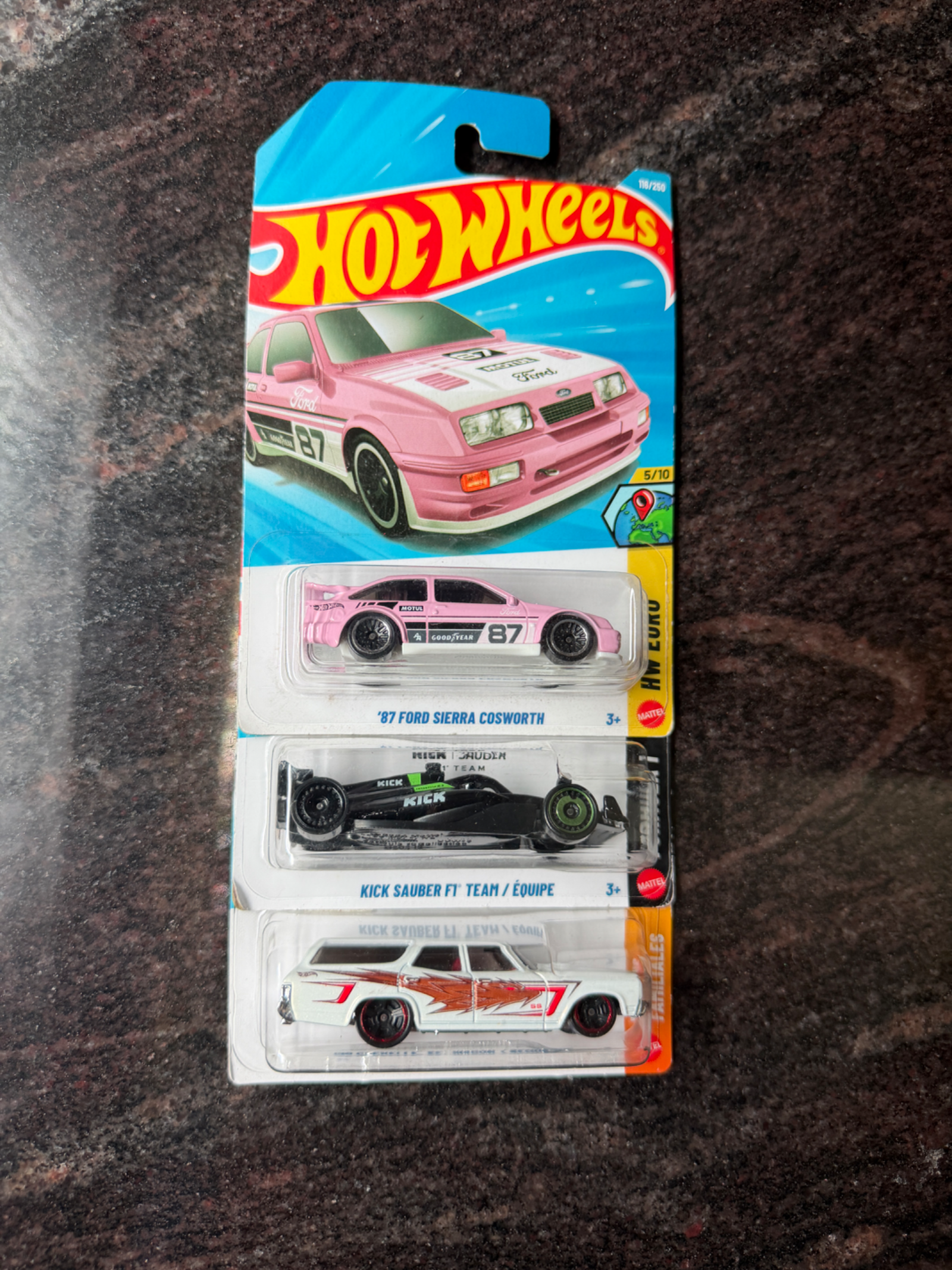 Hot Wheels Hotwheels 87’ Ford Sierra Cosworth 1/64 Scale Diecast Model