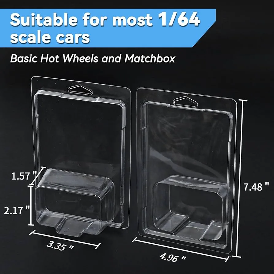 Accessories Protector Case for Hot Wheels 1/64 Scale Diecast Model