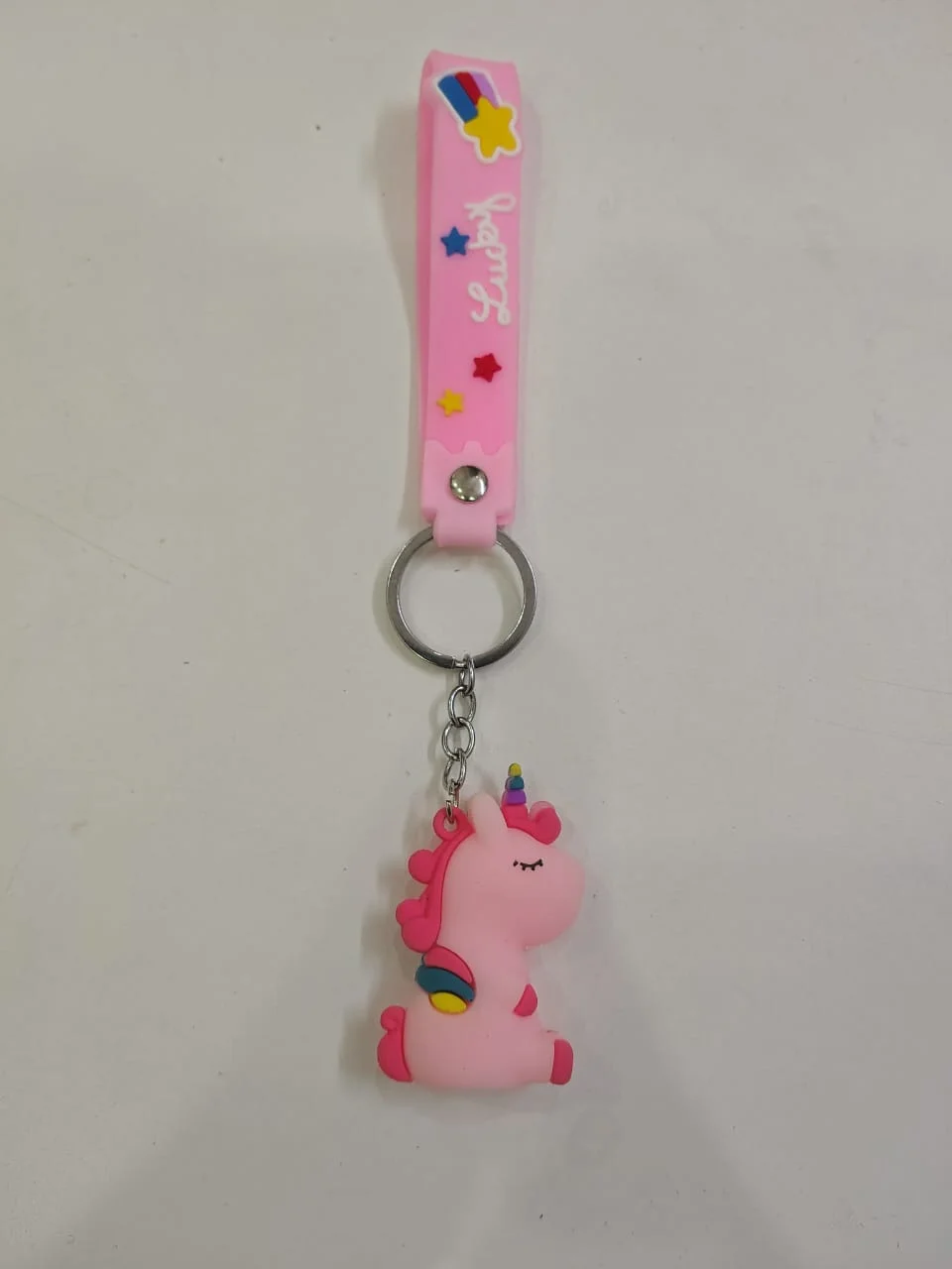 Accessories Pink Unicorn Keychain ("Lucky" Strap) NA Scale Diecast Model
