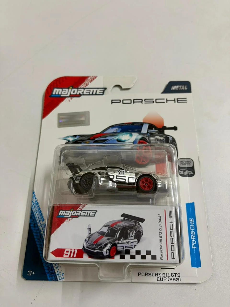 Porsche 911 GT3 Cup (992) - Majorette 1/64 Scale Diecast Model