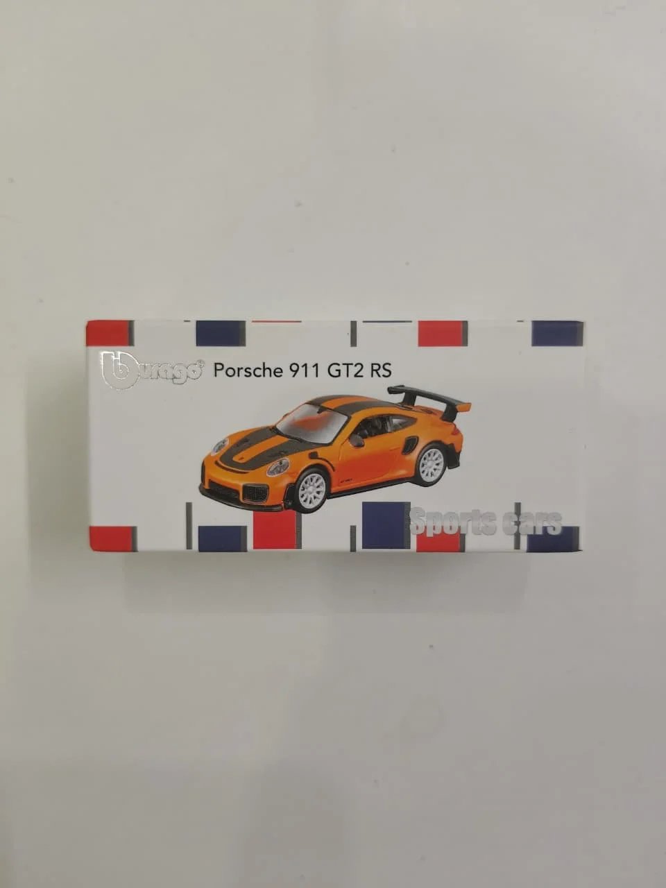 Porsche 911 GT2 RS (Orange) - Bburago 1/64 Scale Diecast Model