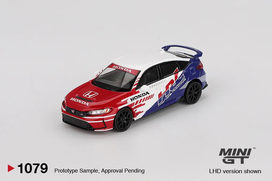 Mini GT #1079 Honda Civic Type R 2024 Pace Car Hrc 1/64 Diecast