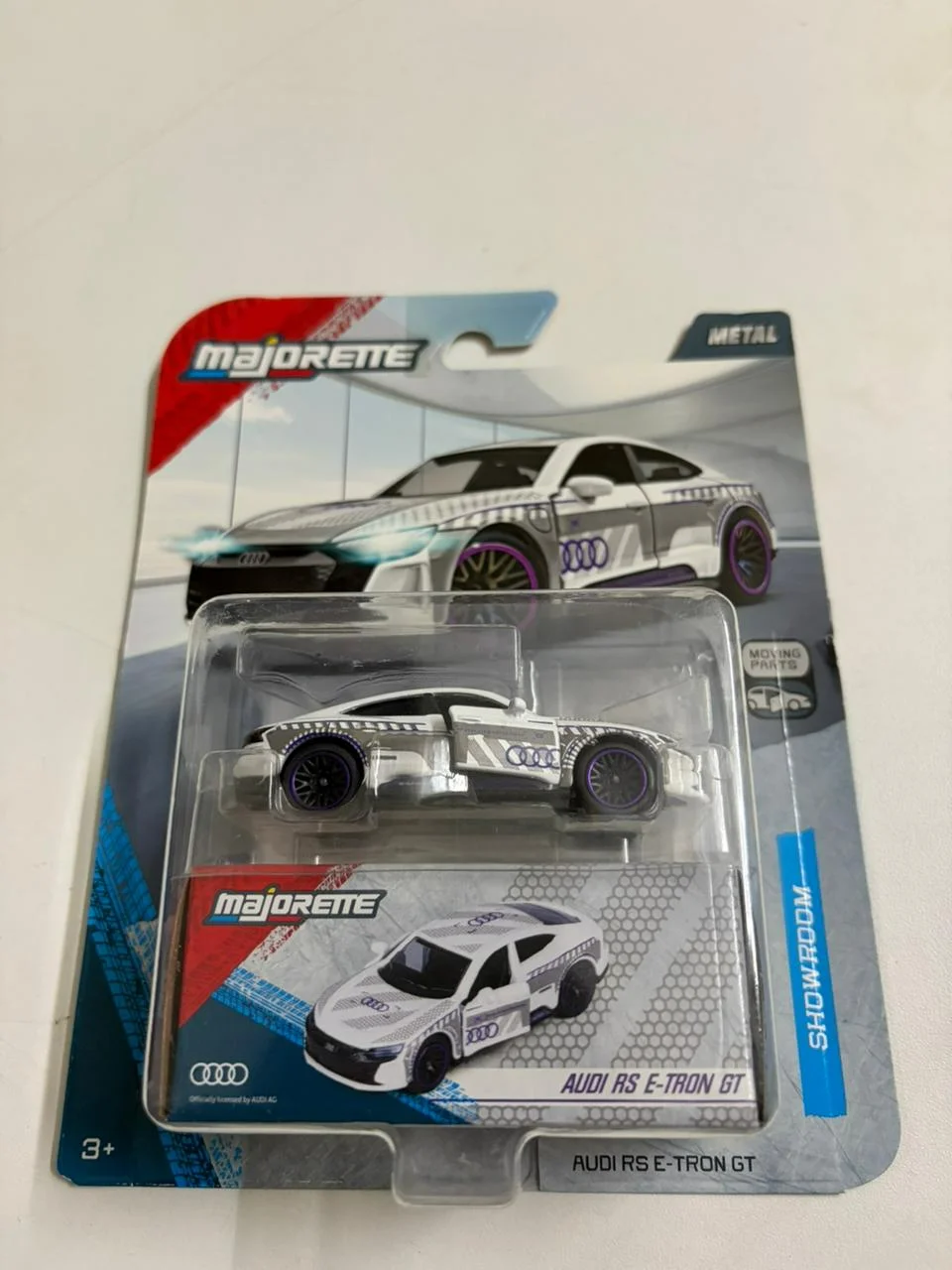 Audi RS e-tron GT (White) - Majorette 1/64 Scale Diecast Model