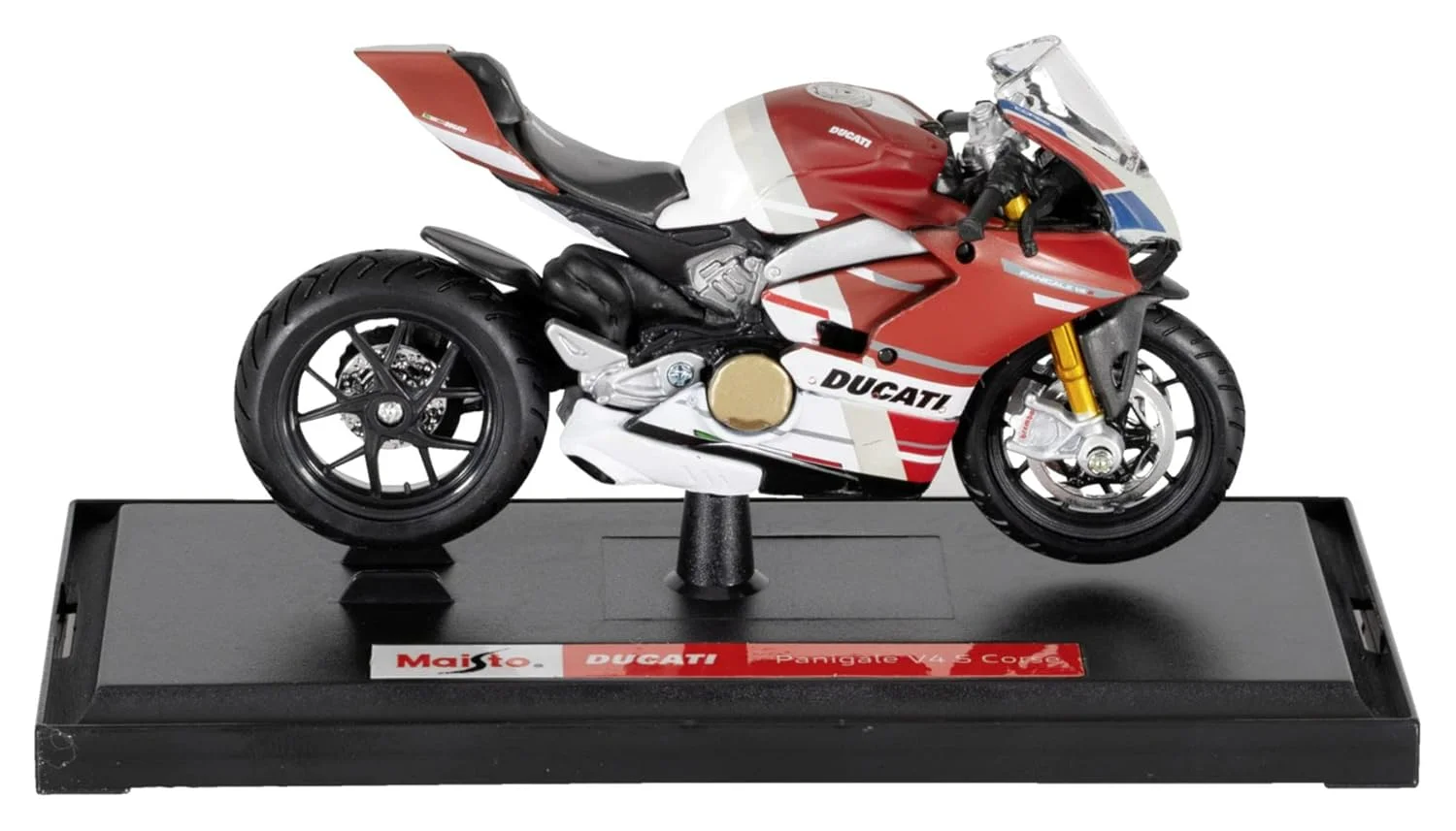 Maisto Ducati Panigale V4 S Corse 1/18 diecast model view 2