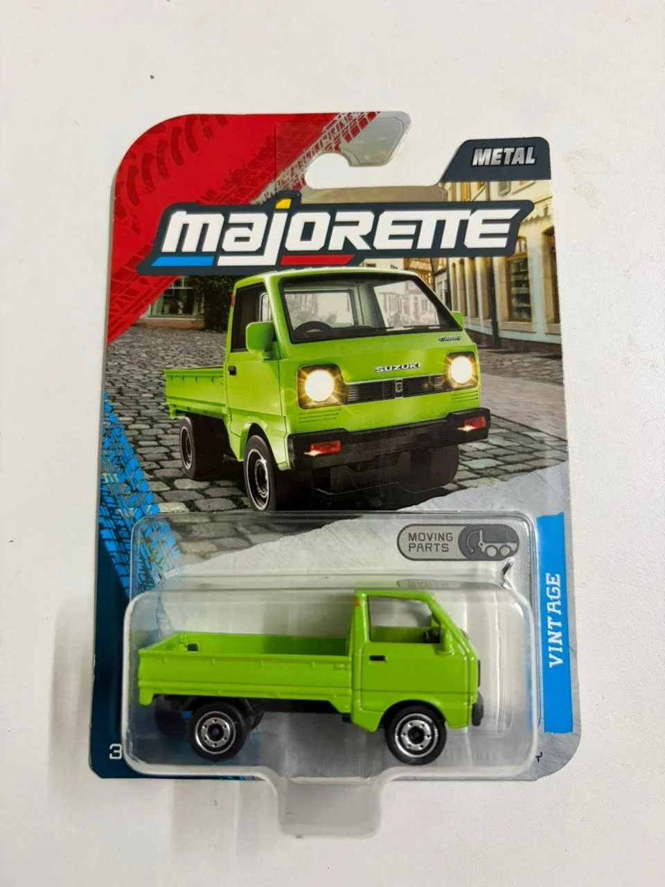 Suzuki Carry (Green) - Majorette 1/64 Scale Diecast Model