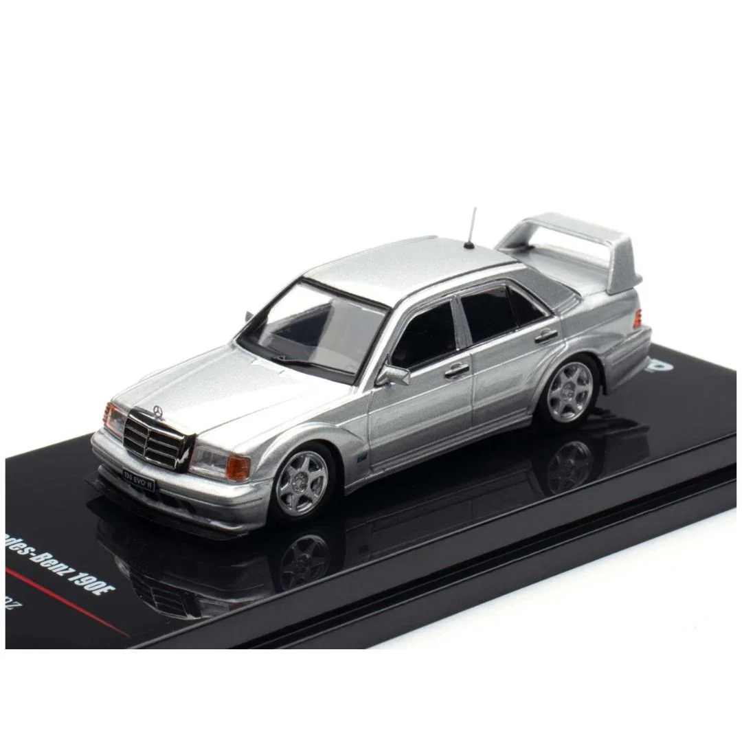Inno64 Mercedes-Benz 190E 2.5-16 Evolution II - Silver - Inno64 1/64 Scale Diecast Model