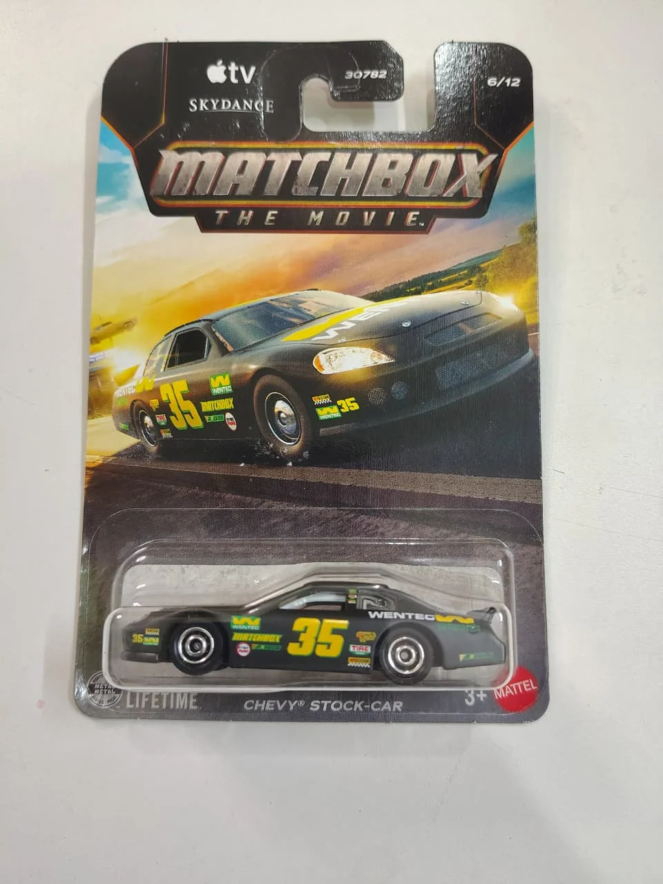 Matchbox Chevy Stock-Car \#35 1/64 Scale Diecast Model