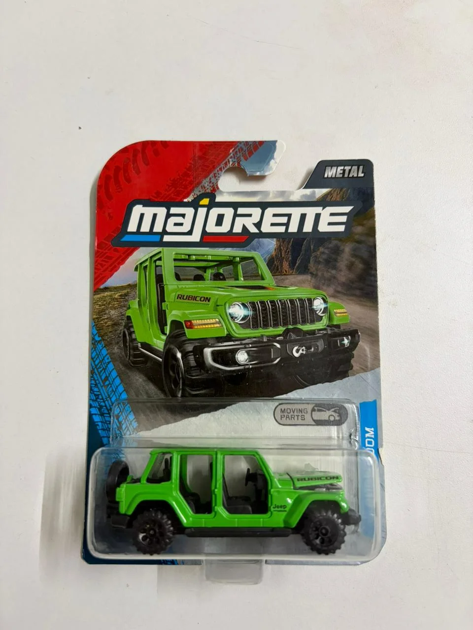 Jeep Wrangler Rubicon (Green) - Majorette 1/64 Scale Diecast Model