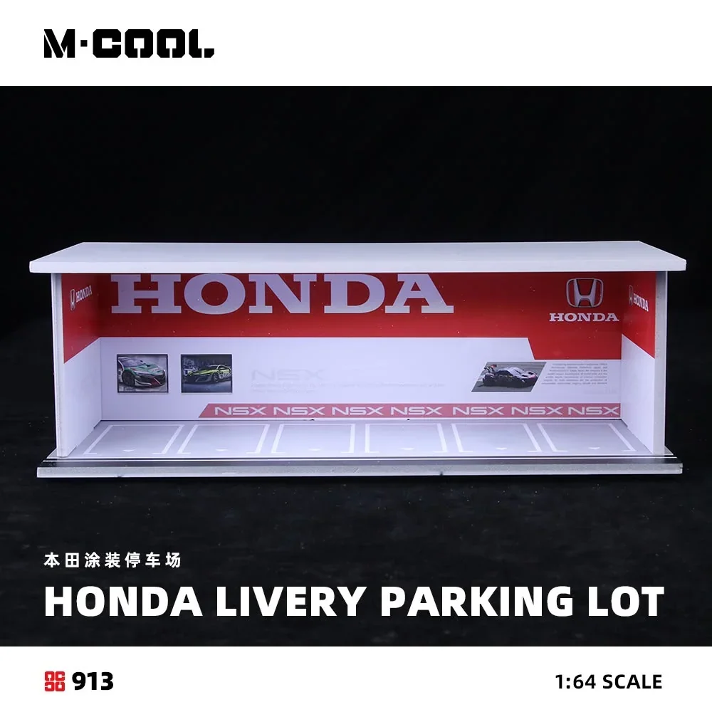 Accessories Honda NSX Garage Showroom Diorama 1/64 Scale Diecast Model