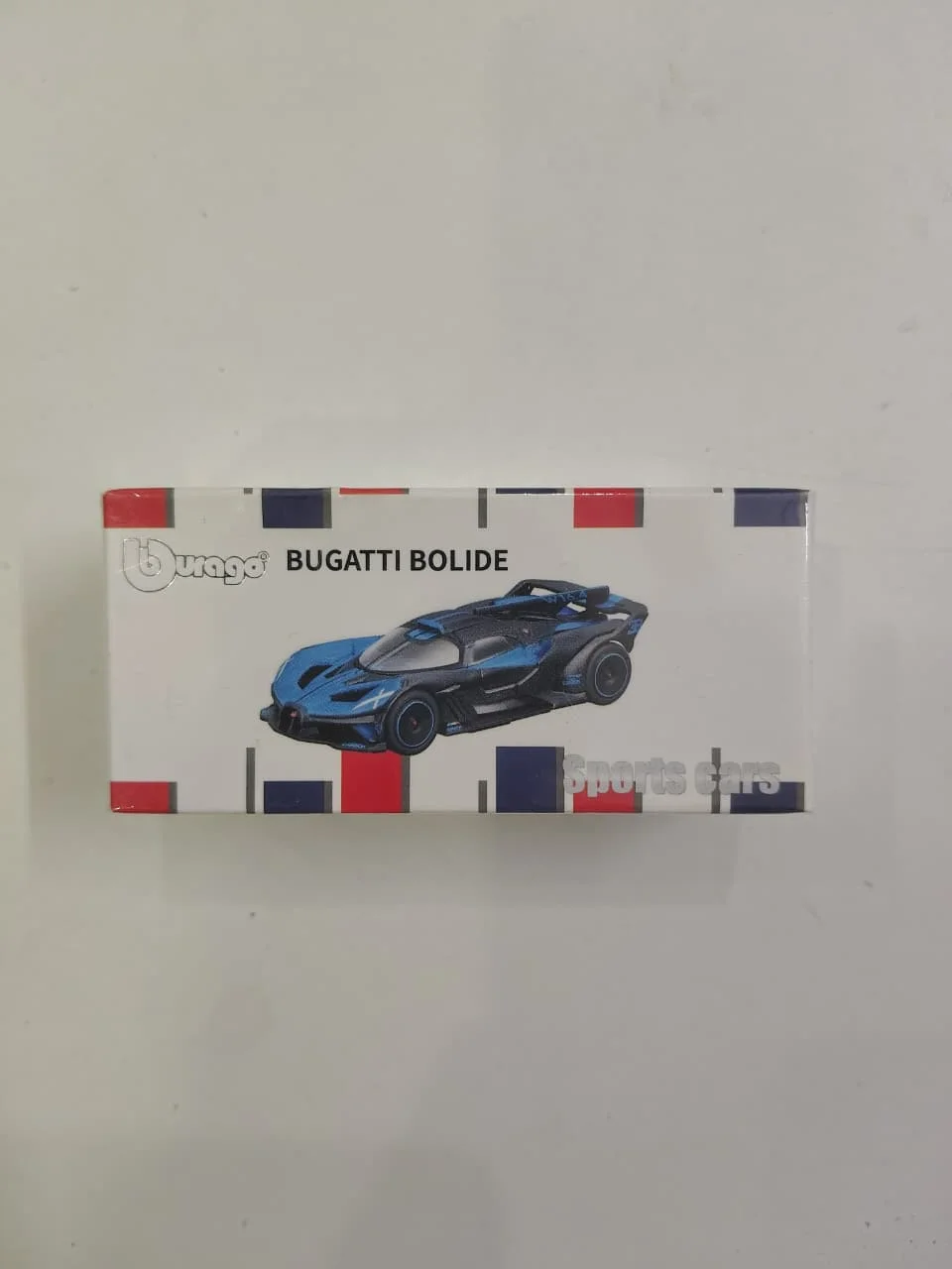 Bugatti Bolide (Blue/Black) - Bburago 1/64 Scale Diecast Model