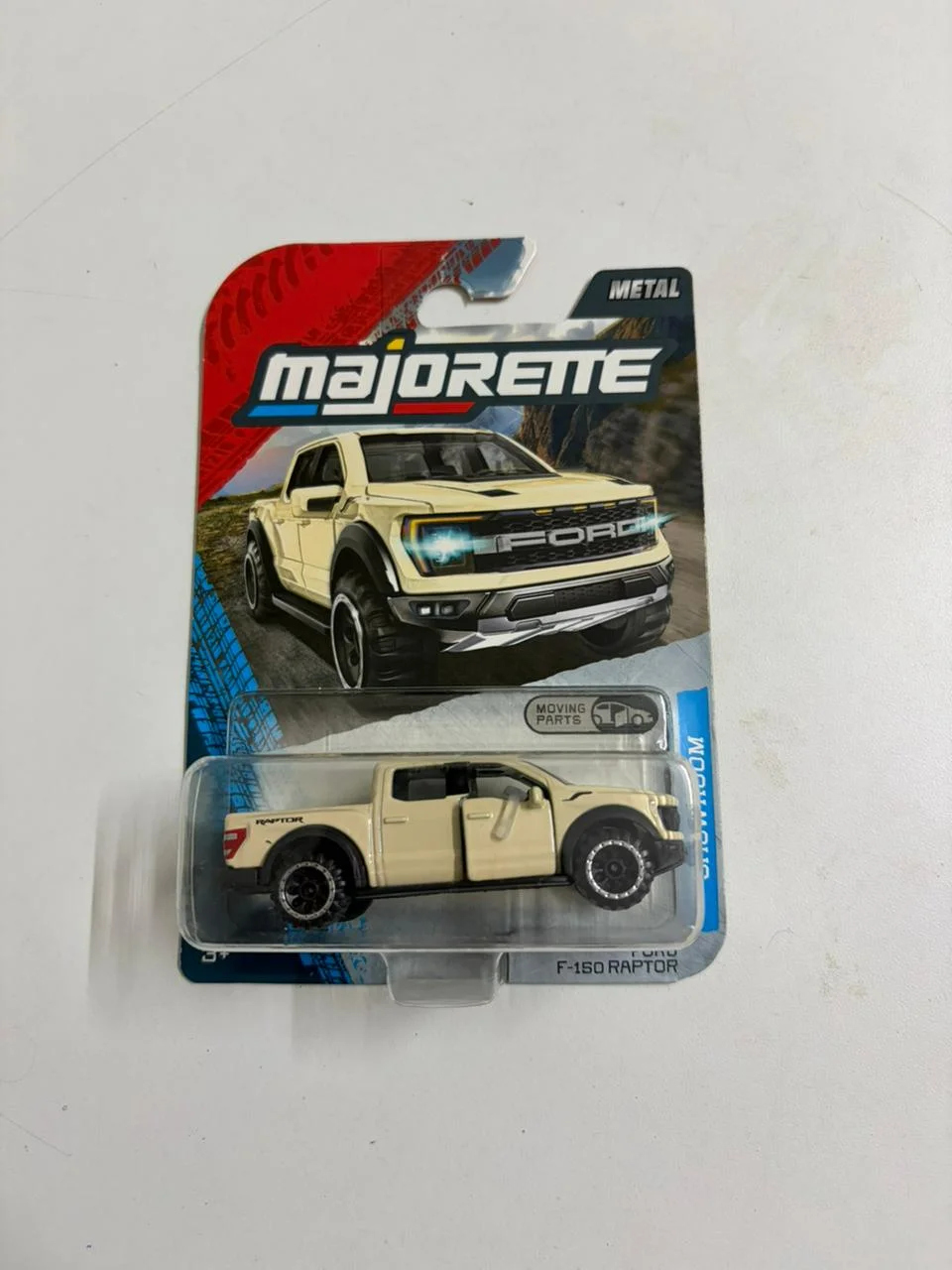 Ford F-150 Raptor (Tan) - Majorette 1/64 Scale Diecast Model