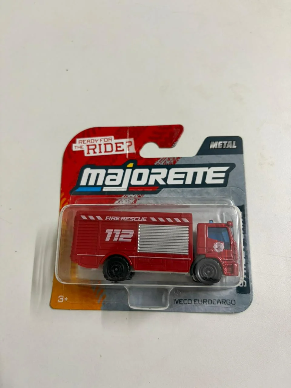 Iveco Eurocargo Fire Rescue - Majorette 1/64 Scale Diecast Model