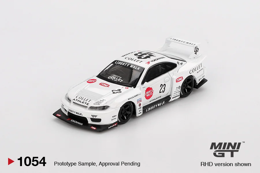 Nissan LB-Super Silhouette S15 SILVIA ATHLETE - Mini GT 1/64 Scale Diecast Model