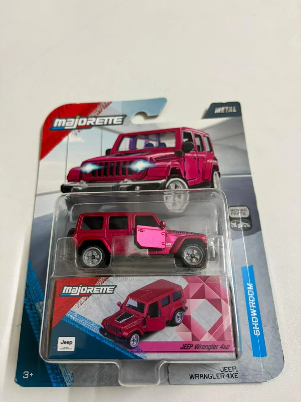 Jeep Wrangler 4xe (Magenta) - Majorette 1/64 Scale Diecast Model
