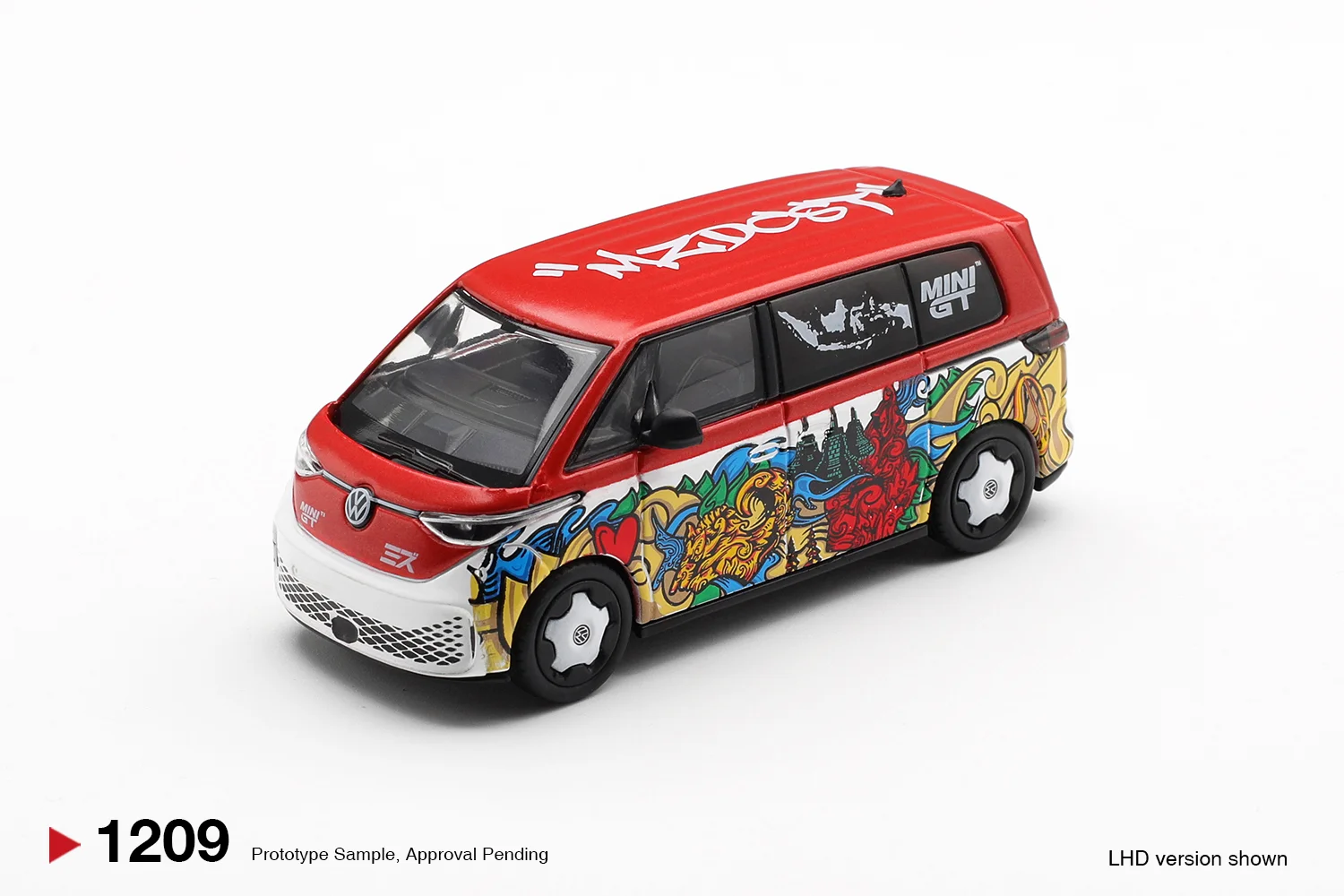 Mini GT #1209 Volkswagen ID.Buzz - Mizu Design 1/64 Diecast Model