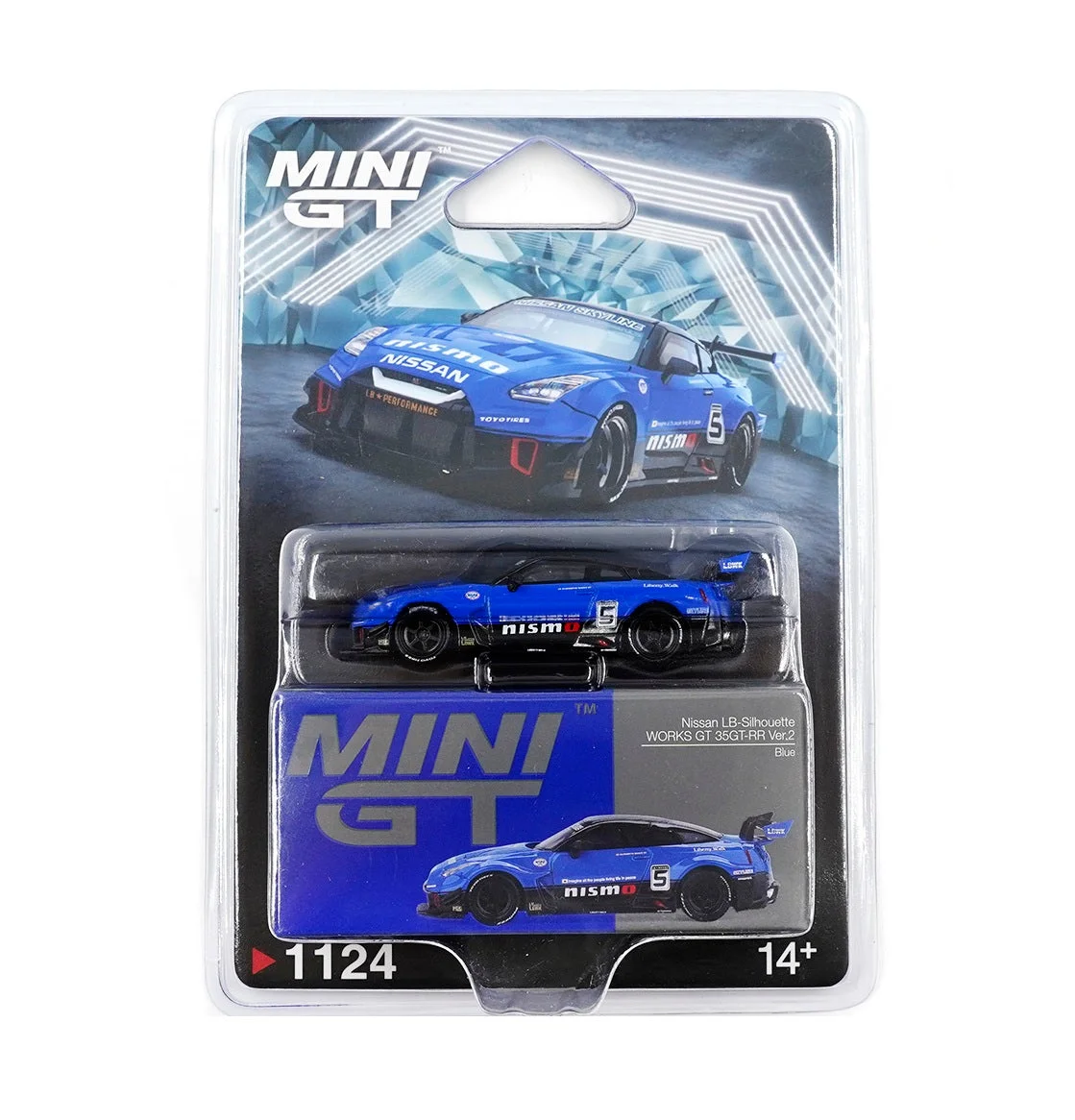 (BLISTER) Nissan LB-Silhouette R35 - Mini GT 1/64 Scale Diecast Model