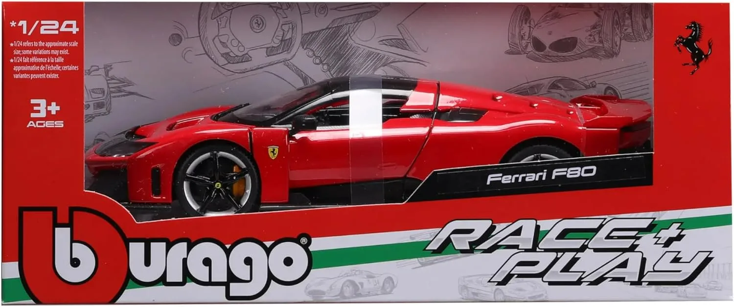 Bburago Ferrari F80 1:24 1/24 Scale Diecast Model