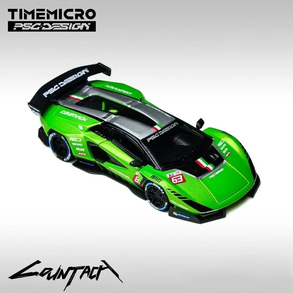 1/64 TM PSC DESIGN カウンタック LPI 800-4 TimeMicro × Psc Design Lamborghini Countach Lpi 800-4 V (metallic