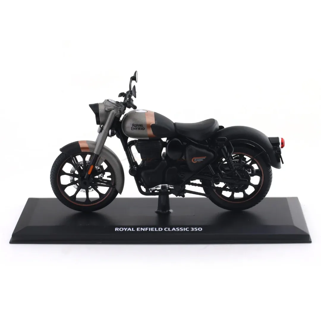 Maisto Maisto Royal Enfield Classic 350 Gun Grey 1/12 Scale Diecast Model