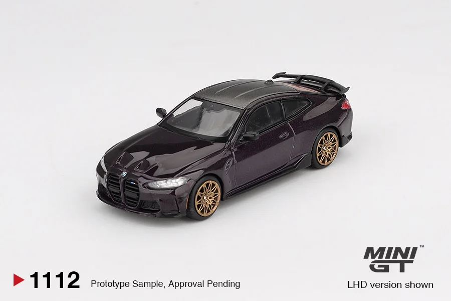 Mini GT BMW M4 MPERFORMANCE G82 DAYTONA VIOLET 1/64 Scale Diecast Model