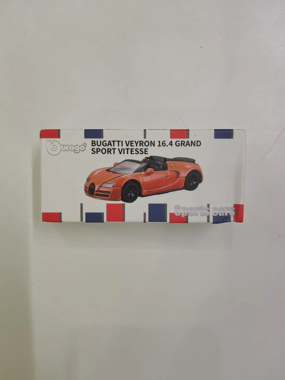Bugatti Veyron Grand Sport Vitesse - Bburago 1/64 Scale Diecast Model