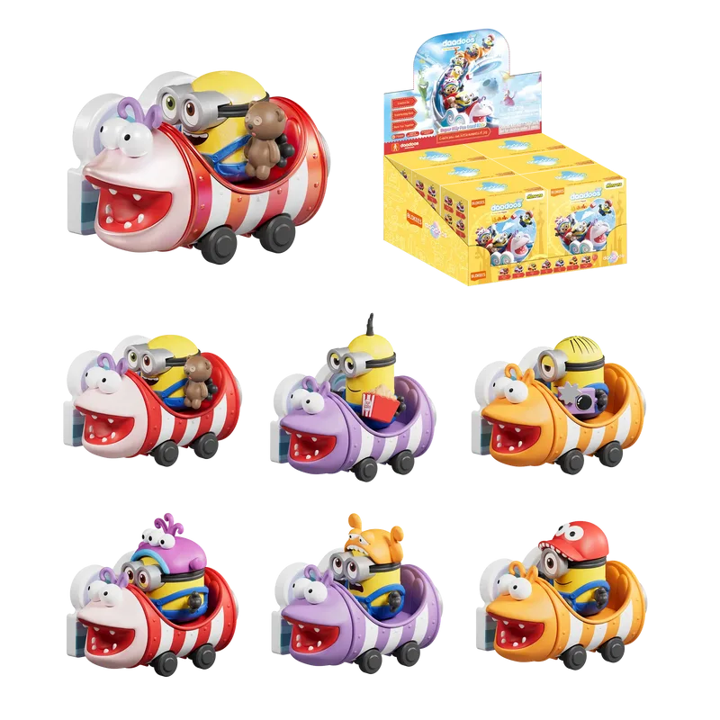Blokees Minions daadoos Nest Series 01 - Super Silly Fun Land Ride diecast model view 2