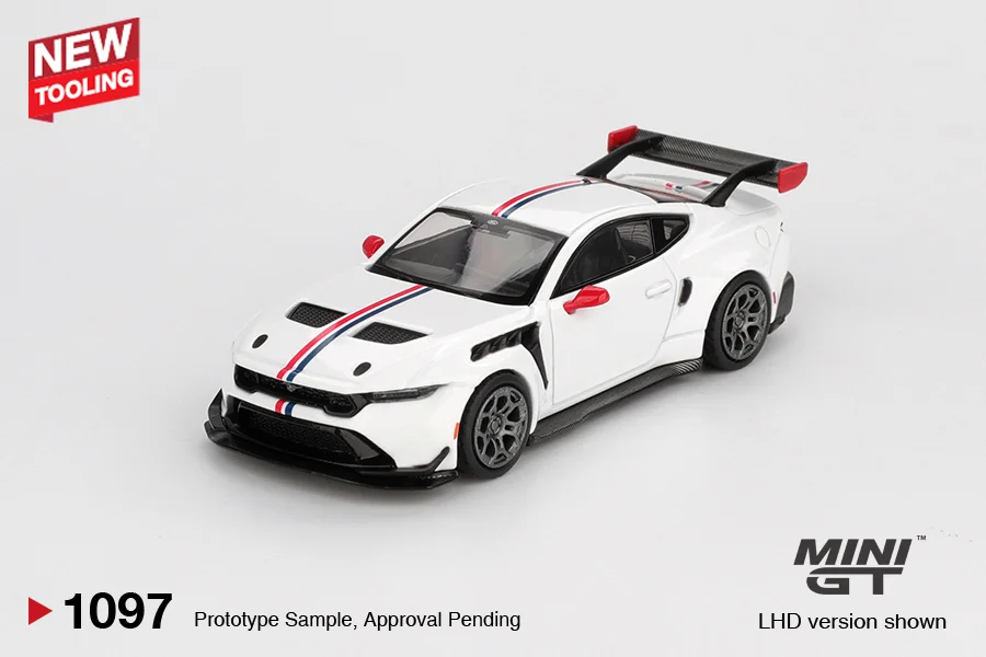 Mini GT FORD MUSTANG GTD SPIRIT OF AMERICA 1/64 Scale Diecast Model