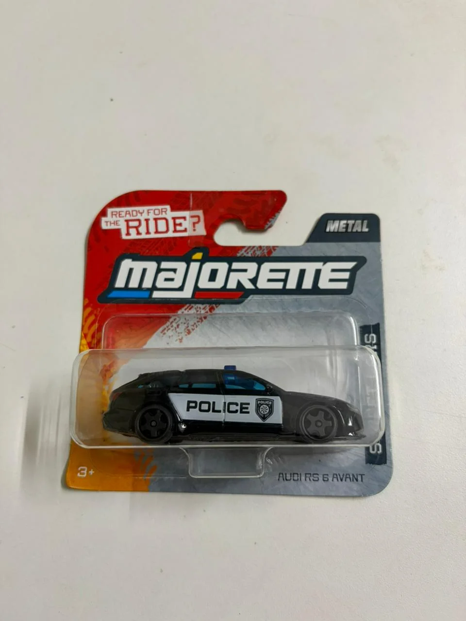 Audi RS 6 Avant Police - Majorette 1/64 Scale Diecast Model