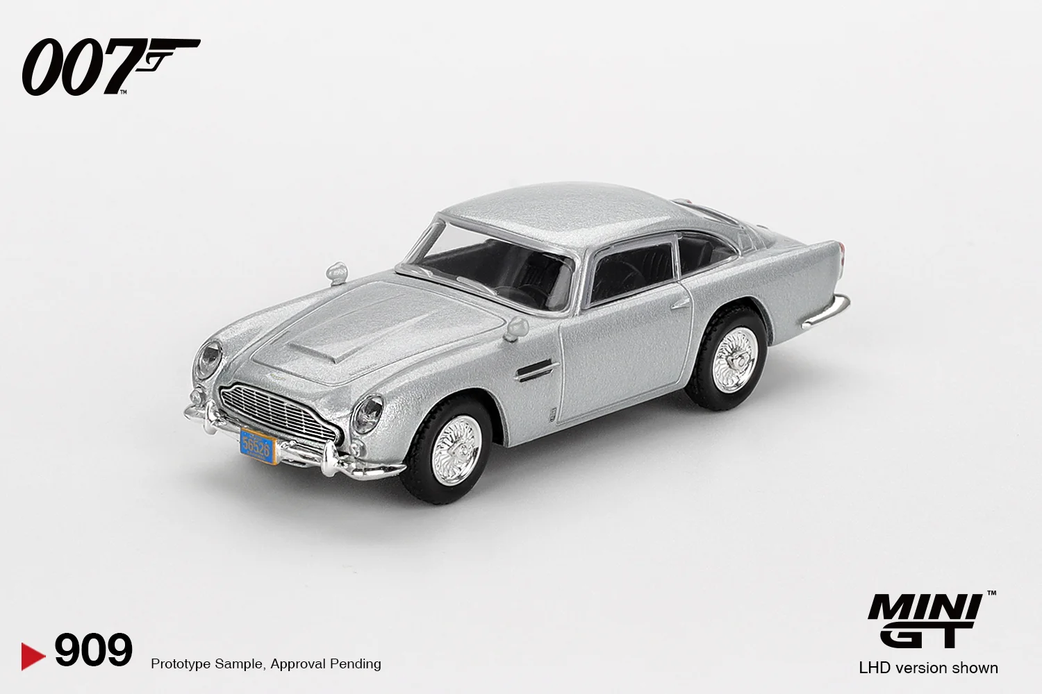 Mini GT #909 Aston Martin DB5 "Casino Royale" 1/64 Scale Diecast Model