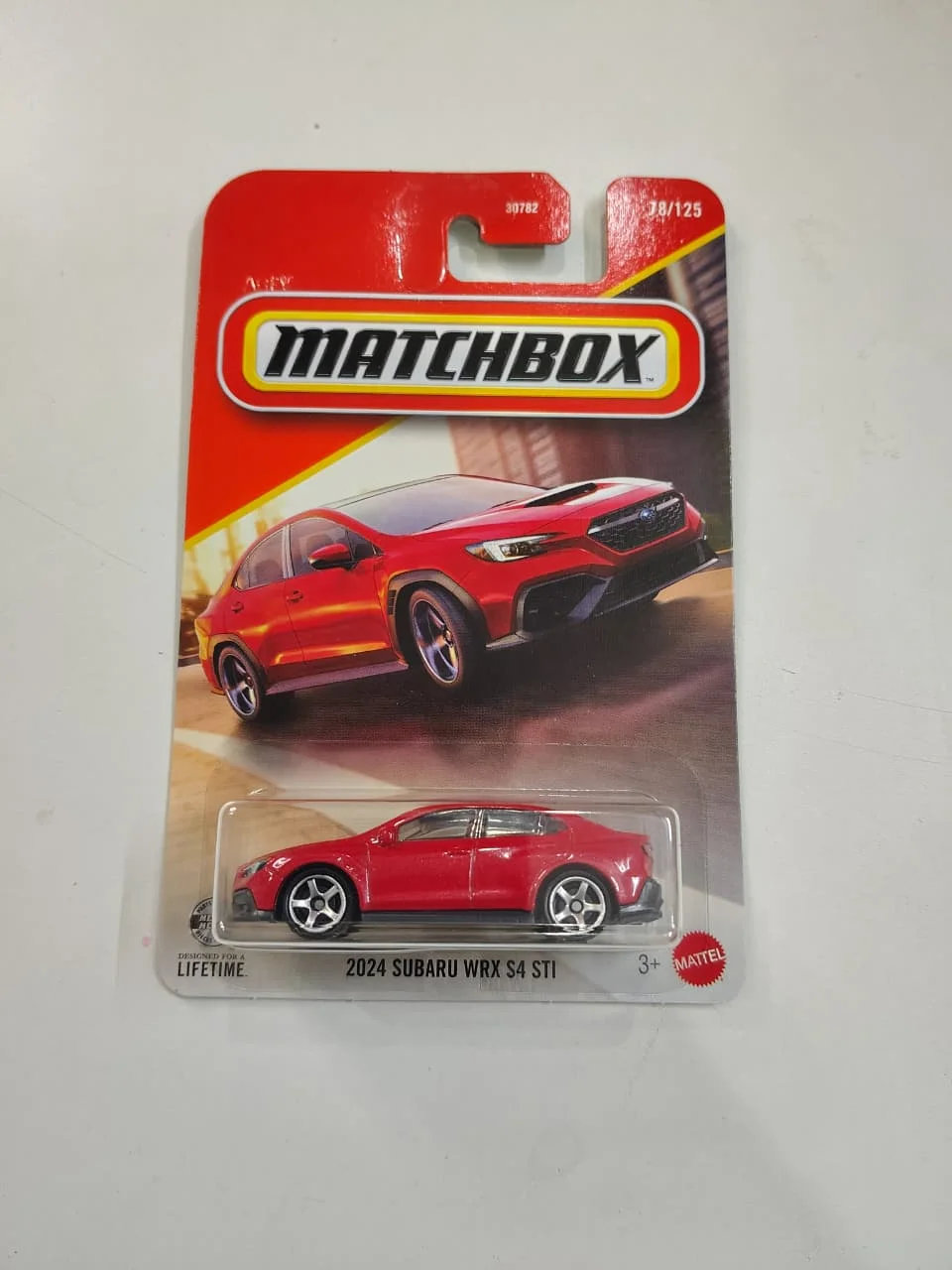 Matchbox 2024 Subaru WRX S4 STI 1/64 Scale Diecast Model