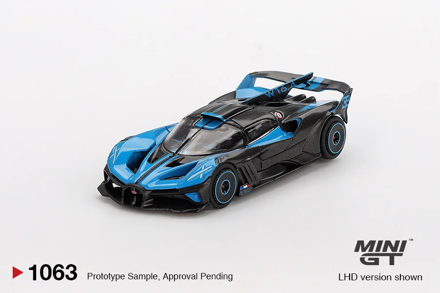 Mini GT BUGATTI BOLIDE PRESENTATION 1/64 Scale Diecast Model