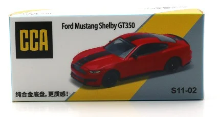 CCA Ford Shelby GT350 - Ruby Red 1/64 Scale Diecast Model
