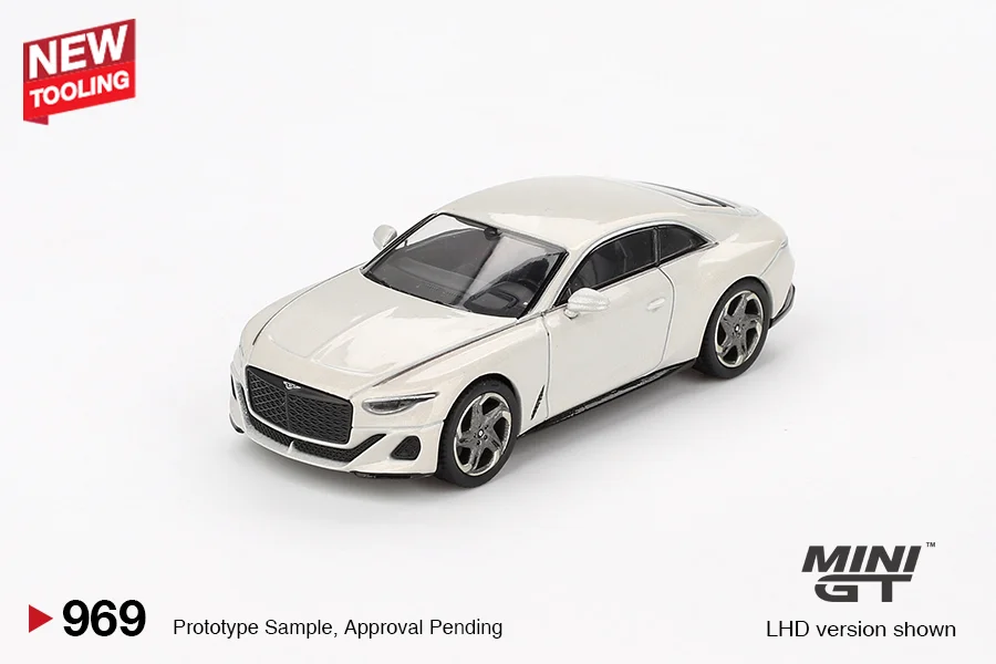 Mini GT Bentley Batur Bonneville Pearl 1/64 Scale Diecast Model