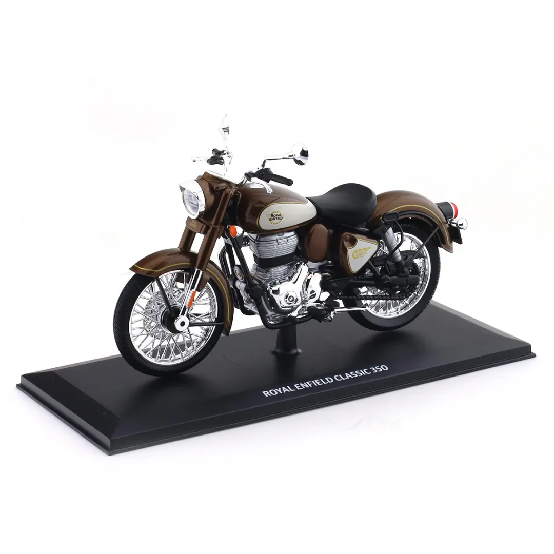 Maisto Maisto Royal Enfield Classic 350 Medallion Bronze 1/12 Scale Diecast Model
