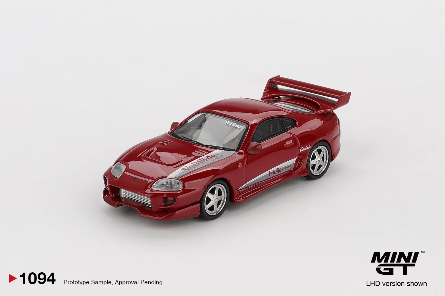 Mini GT TOYOTA SUPRA VEILSIDE COMBAT V-I RED 1/64 Scale Diecast Model