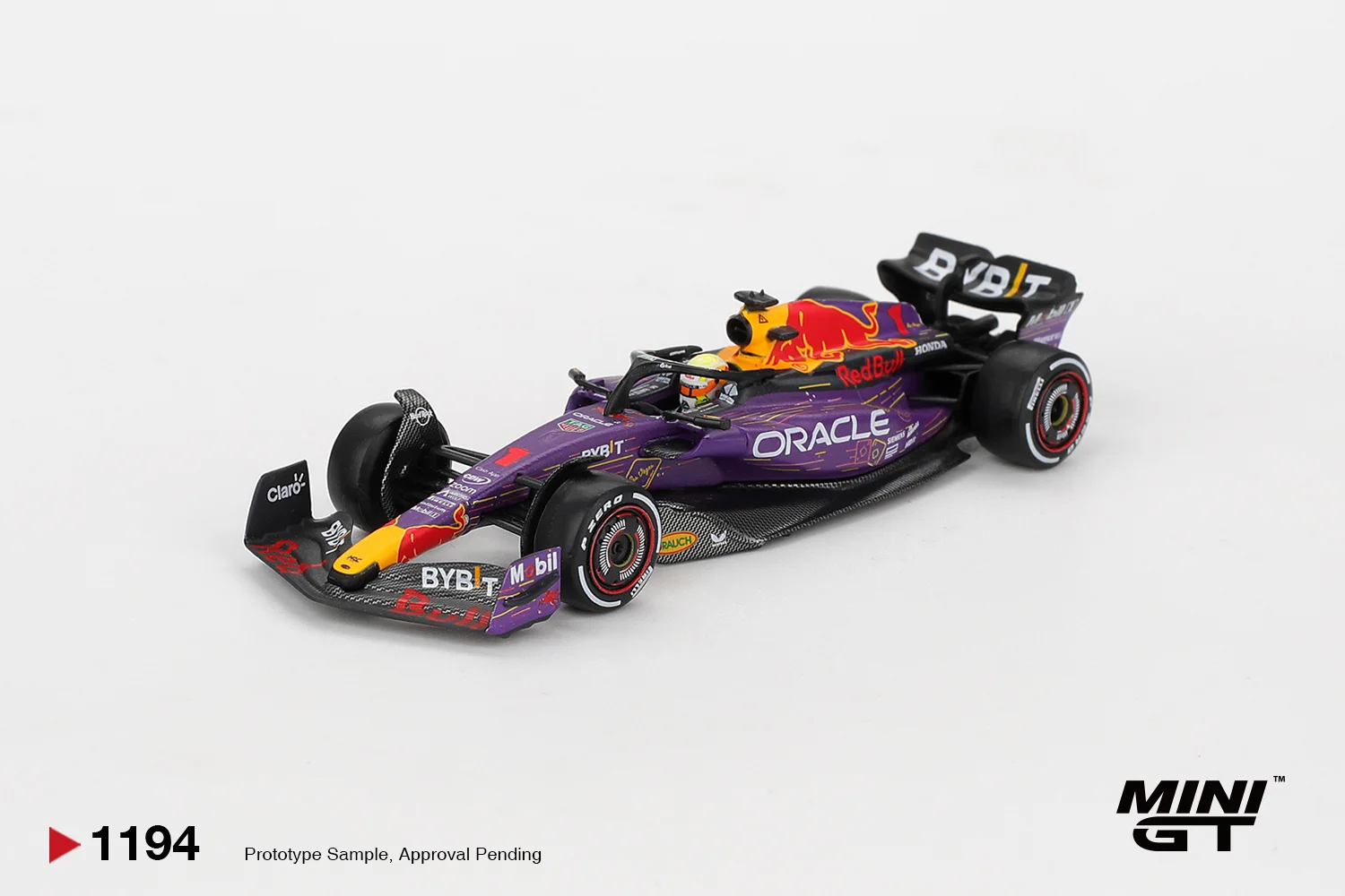 Mini GT #1194 Oracle Red Bull Racing RB19 \#1 Max Verstappen 2023 1/64 (Blister) Scale Diecast Model