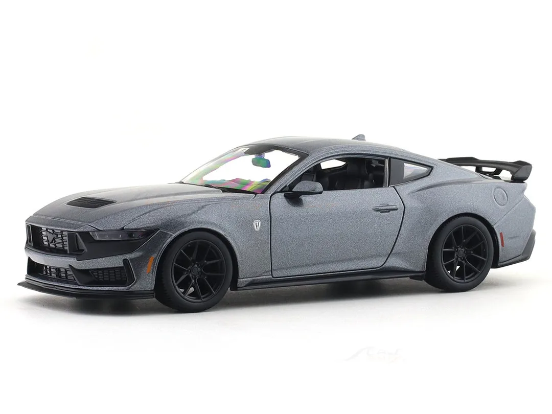 Maisto 2024 Ford Mustang Dark Horse Grey 1:24 1/24 Scale Diecast Model