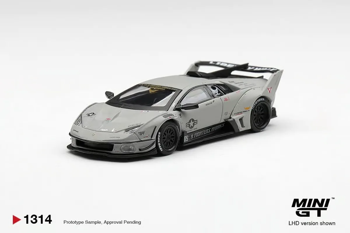 Lamborghini LB-Silhouette WORKS MURCIELAGO GT Evo Fighter - Mini GT 1/64 Scale Diecast Model