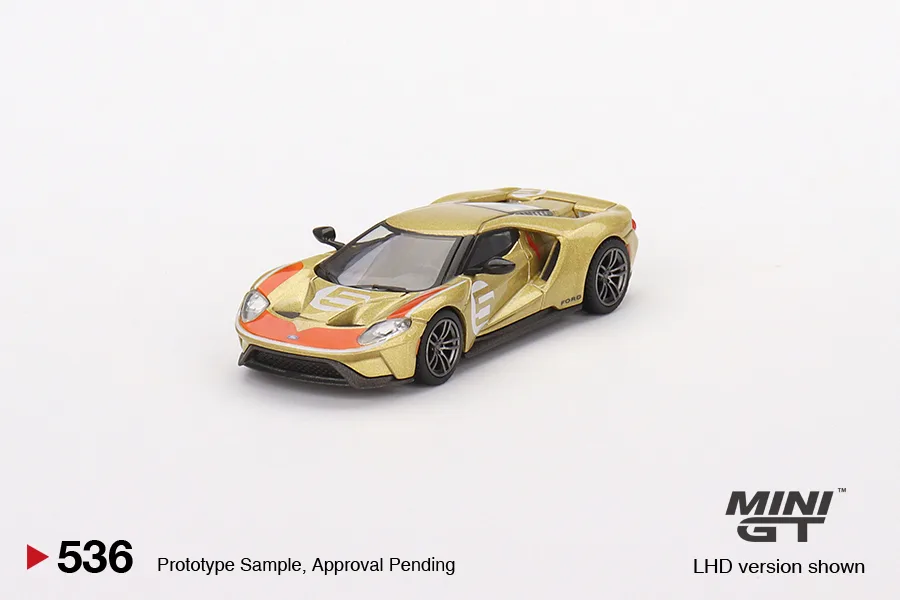 Mini GT Ford GT Holman Moody Heritage Edition 1/64 Scale Diecast Model