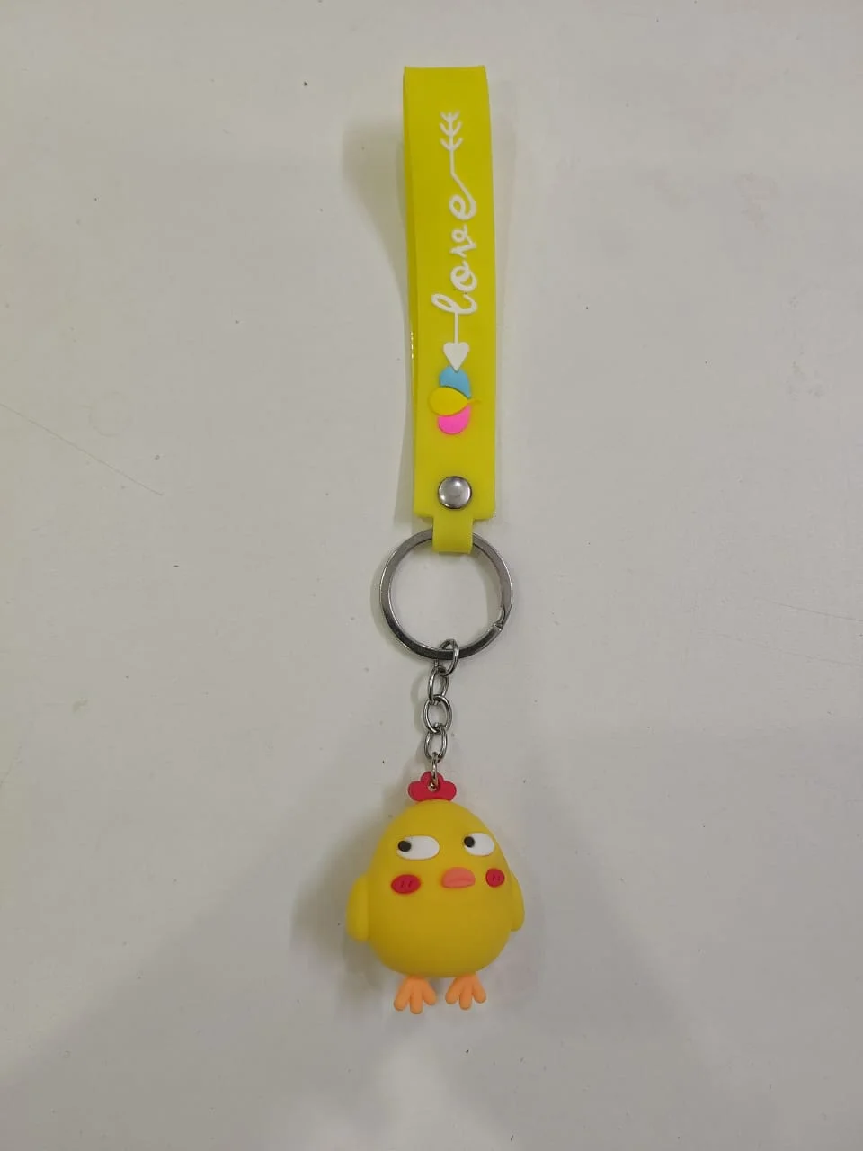 Accessories Yellow Chick Keychain ("love" Strap) NA Scale Diecast Model
