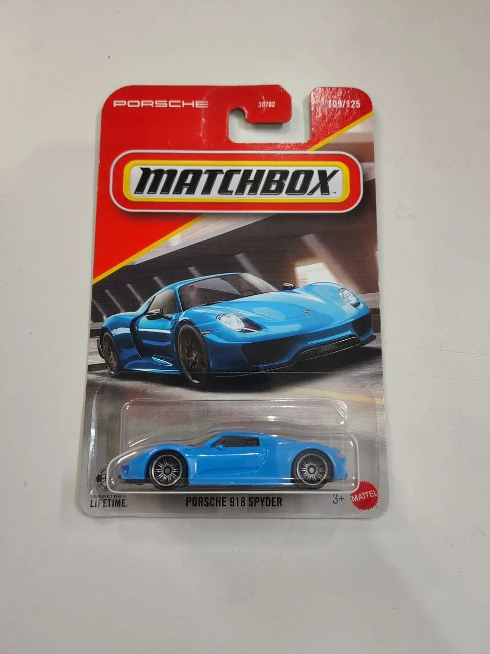 Matchbox Porsche 918 Spyder 1/64 Scale Diecast Model