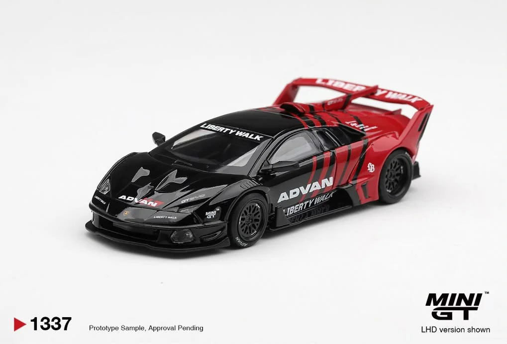 Mini GT Lamborghini Murcielago LB Silhouette Advan 1/64 Scale Diecast Model