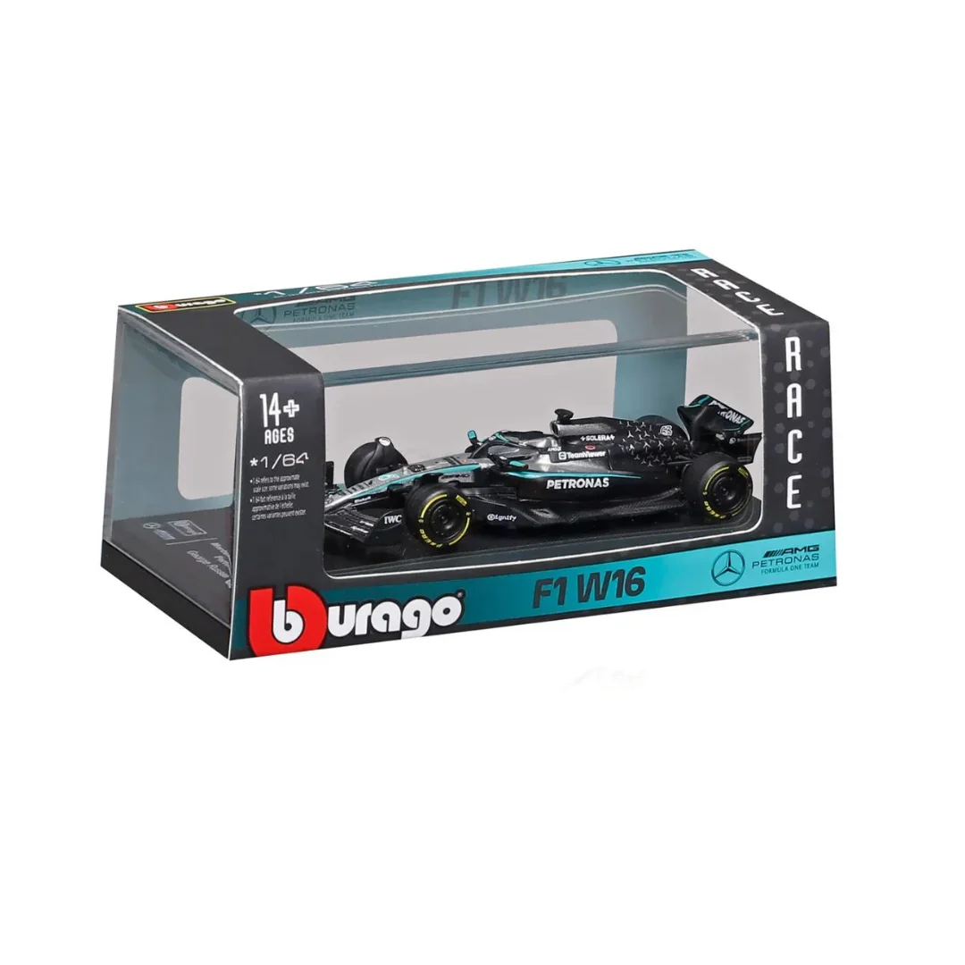 Bburago Bburago Mercedes-AMG F1 W16 E Performance #63 George Russell 1/64 Scale Diecast Model
