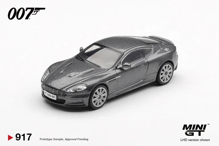 Mini GT #917 Aston Martin Dbs "Casino Royale" (2006) 1/64 (Blister) Scale Diecast Model