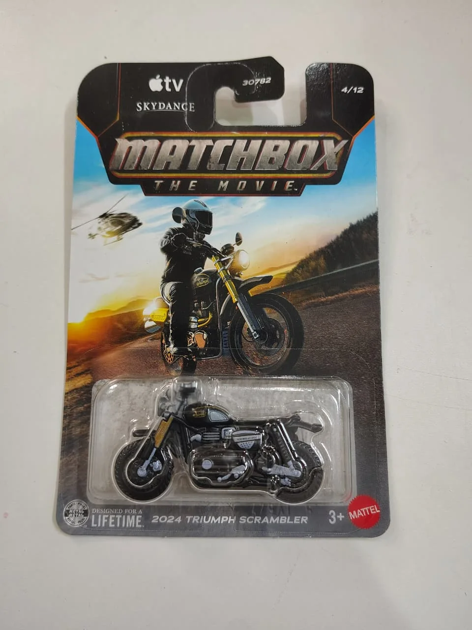 Matchbox 2024 Triumph Scrambler 1/64 Scale Diecast Model