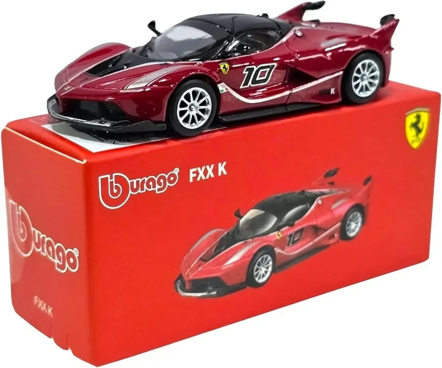 Bburago Ferrari Fxx K Red 1/64 Scale Diecast Model