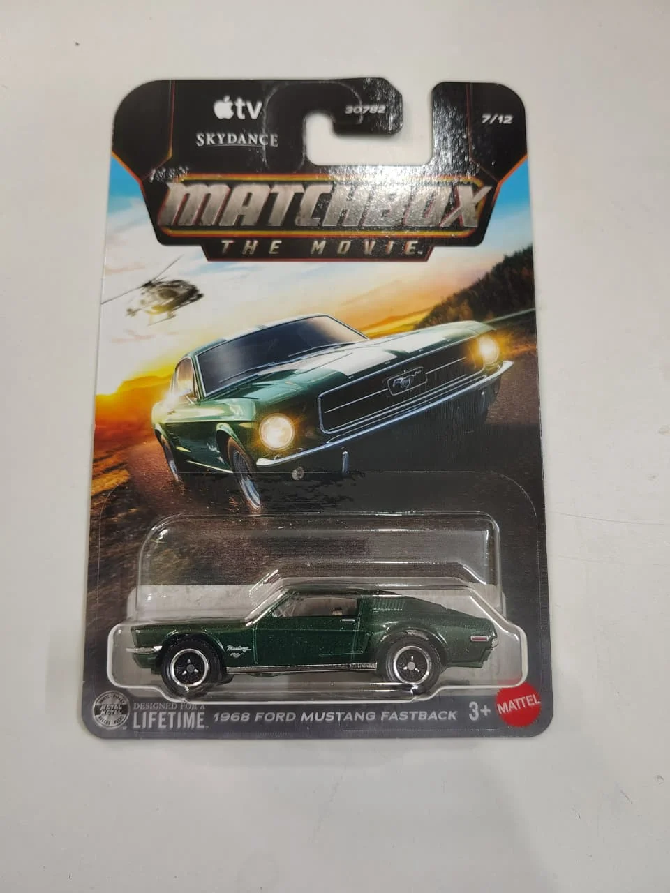 Matchbox 1968 Ford Mustang Fastback 1/64 Scale Diecast Model